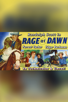 Randolph Scott in Rage At Dawn - Forrest Tucker, Edgar, Buchanan, In Technicolor & Uncut!
