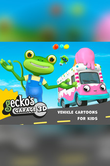 Gecko's Garage 3D - Vehicle Cartoons for Kids