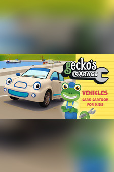 Gecko's Garage Vehicles - Cars Cartoon f...