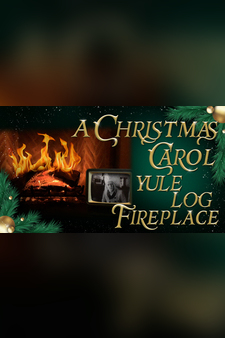 A Christmas Carol Yule Log Fireplace