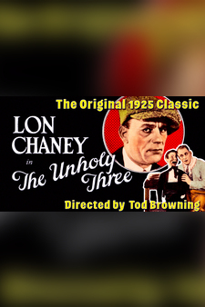 Lon Chaney in The Unholy Three - The Original 1925 Classic, Directed by Tod Browning