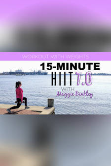 15-Minute HIIT 7.0 Workout (with weights)
