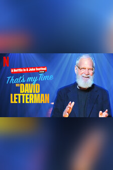 Thatâs My Time with David Letterman