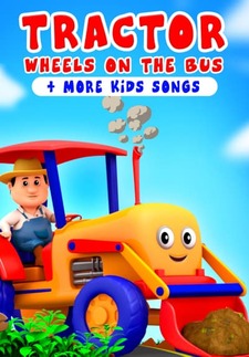 Tractor Wheels on the Bus & More Kids Songs - Farmees